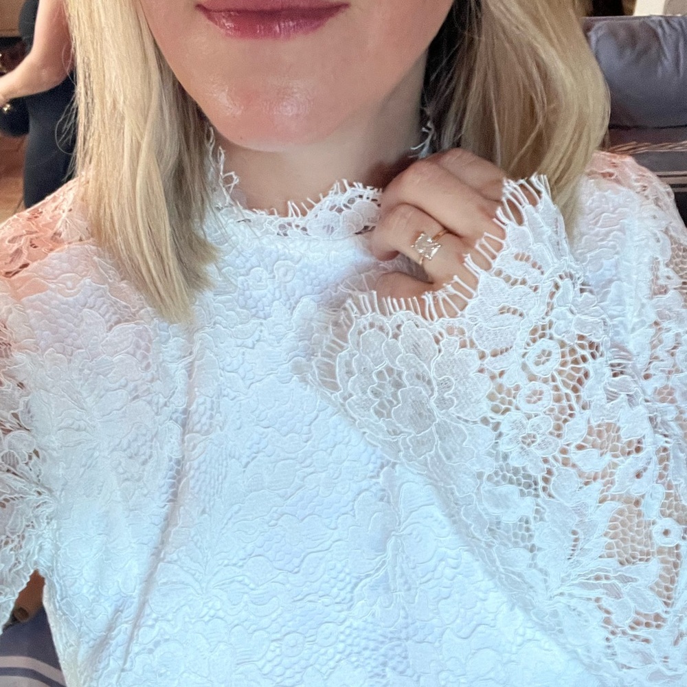 Park & Fifth Henrietta lace mini with key hole back! - Picture 4 of 5